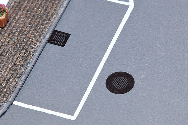 HO Manhole and Sewer Covers (10) (FLR180610)