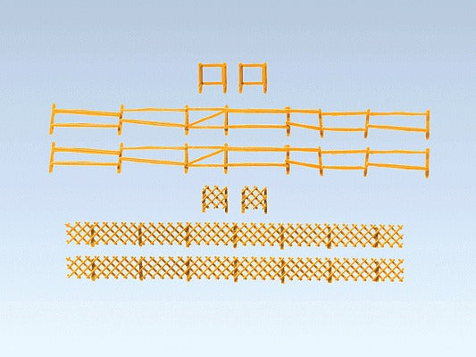 N Pasture and Hunting Fence, Era I, 10.69" and 9.81" Total Length (FLR272407)