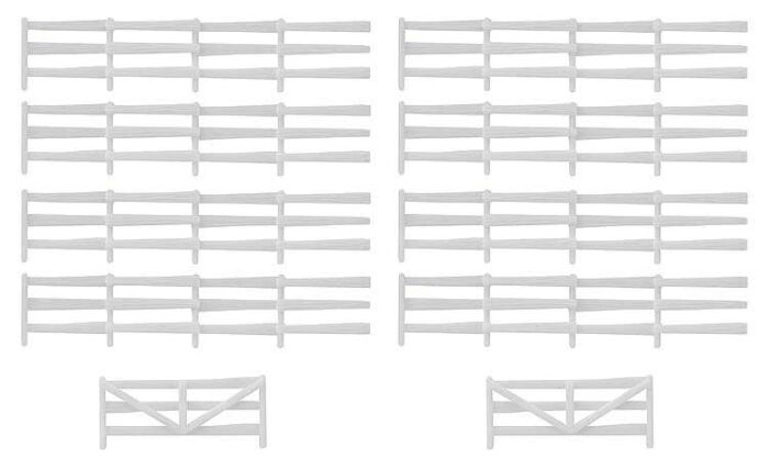N Three-Rail Fence Kit, 36.625" Long (FLR272412)