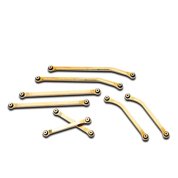 Brass High Clearance Links Set: SCX24 Jeep Gladiator (FTK2135)