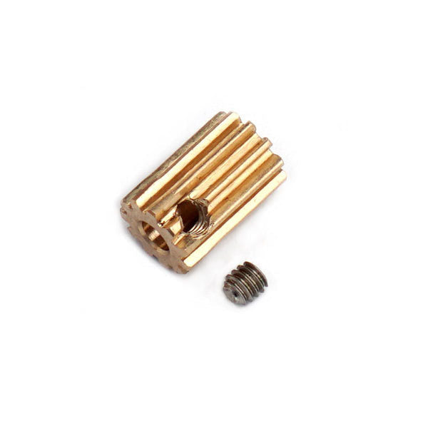 11T Brass Pinion for Micro Komodo: TRX-4M Motor (FTK2275)