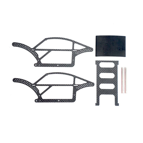 Bettle Carbon Fiber Comp Chassis: TRX-4M (FTK2279)