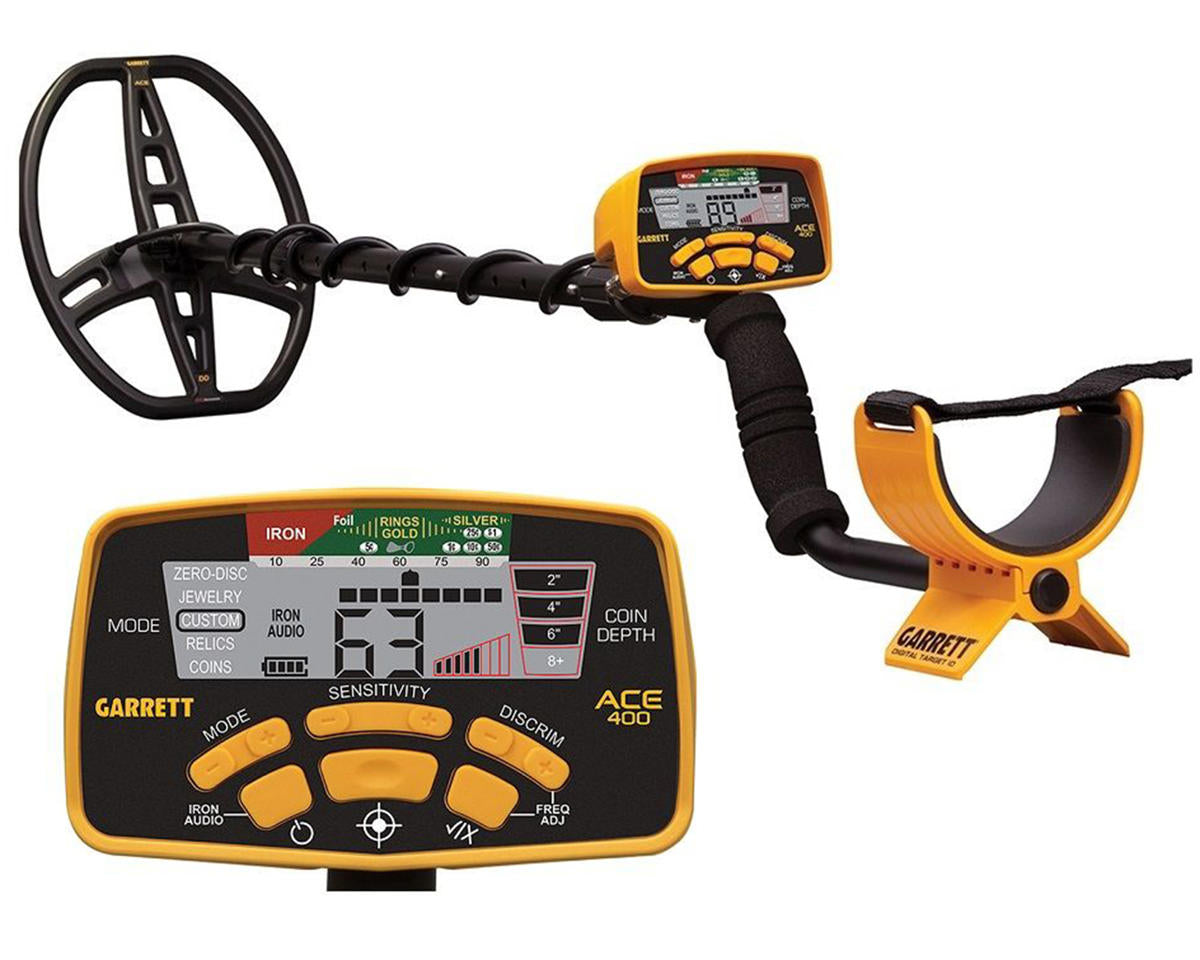ACE 400 Metal Detector with 8.5"x11" DD Coil (GAR1141260)