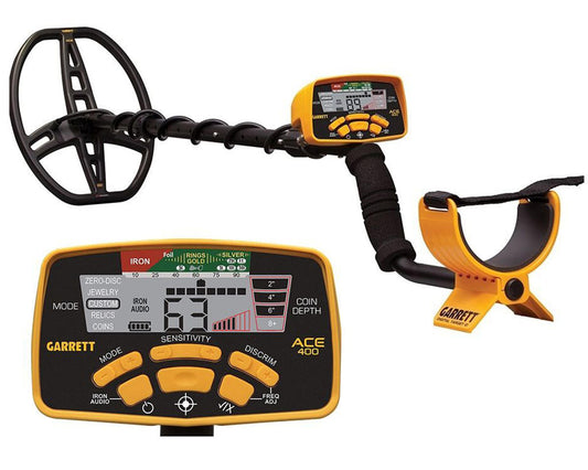 ACE 400 Metal Detector with 8.5"x11" DD Coil (GAR1141260)