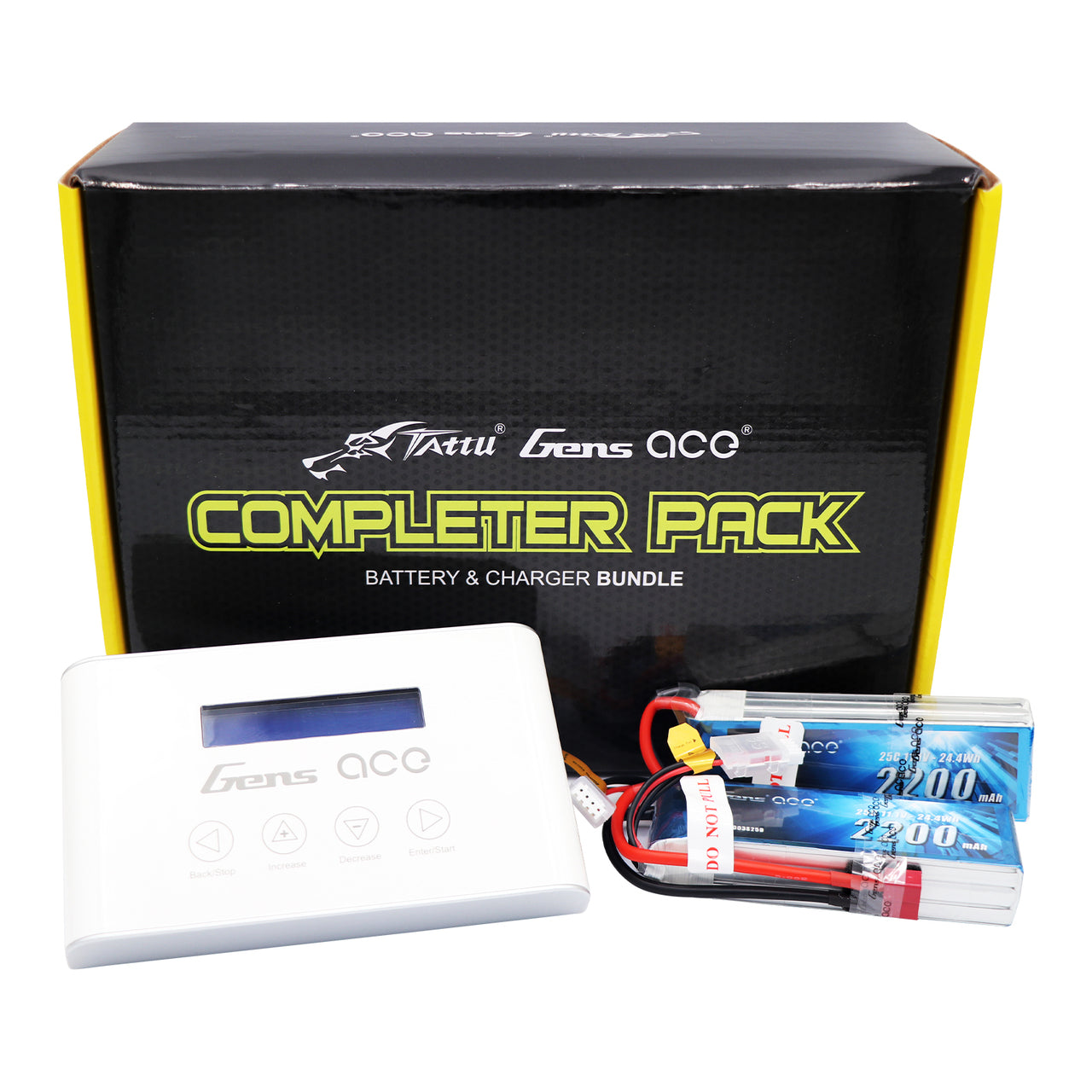 IMars III Charger and (2) 2200mAh 3S 11.1V Batteries (GEAC22H3S1HW)