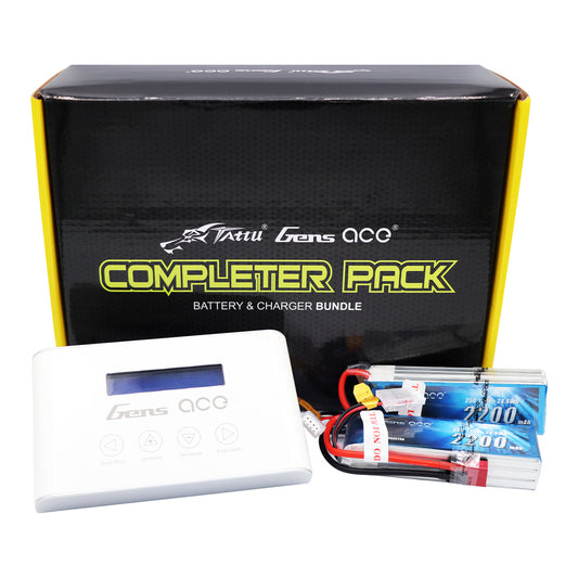 IMars III Charger and (2) 2200mAh 3S 11.1V Batteries (GEAC22H3S1HW)