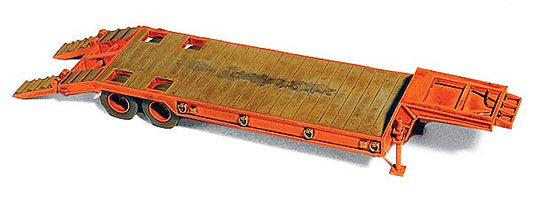 HO 1950s 2-Axle Lowboy Trailer Kit (GHQ62002)