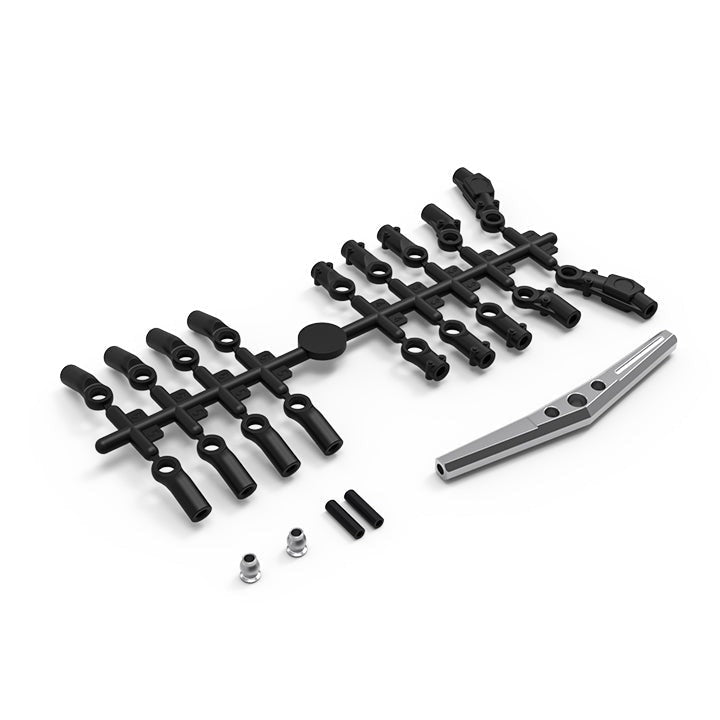 GR01 Machined M4 99mm Upper Link, Silver: GOM (GMA30104)