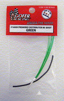 1/24 or 1/25 Green Prewired Distributor with Aluminum Plug Boot (GOF16009)