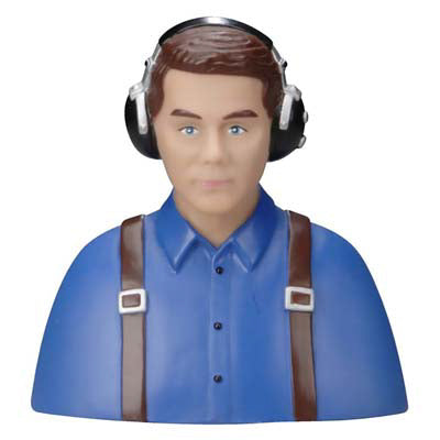 1/5 Civilian Pilot Figure Blue (GPMQ9063)