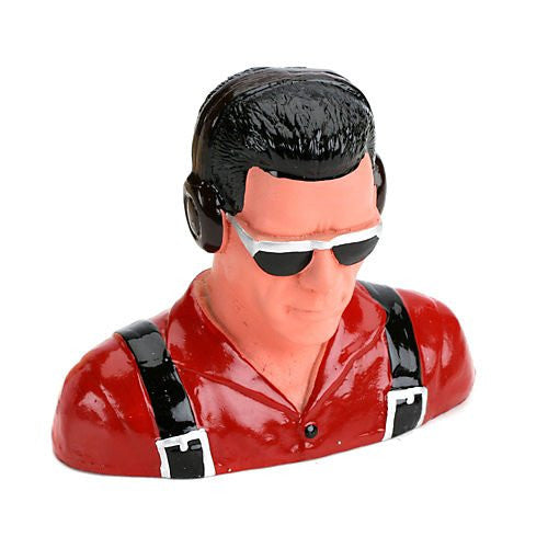 1/5 Civilian Pilot with Headphones and Sunglasses, Red (HAN9119)