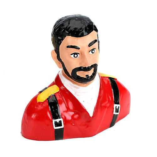 1/5 Civilian Pilot with Beard, Red (HAN9121)