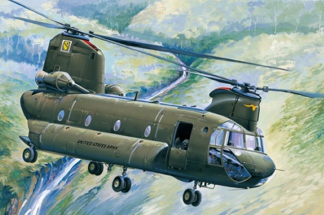 1/48 CH-47A Chinook Plastic Model Kit (HBO81772)