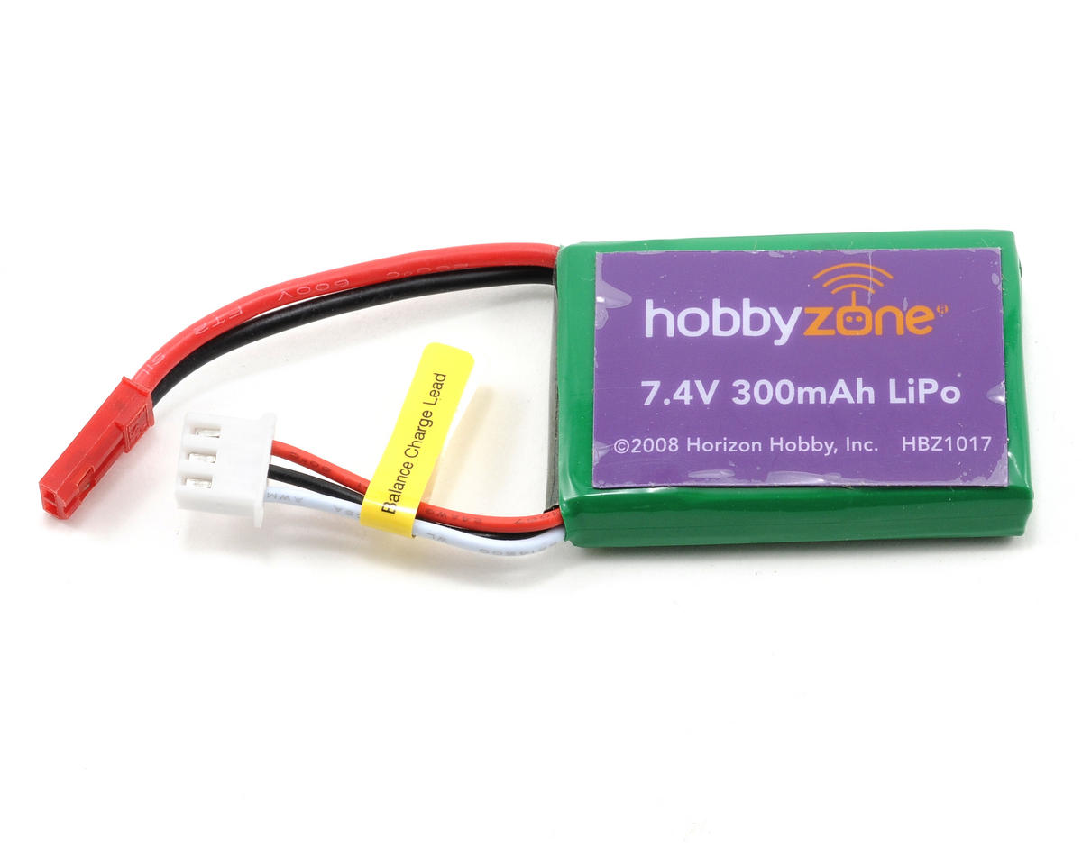 300mAh 2S 7.4V LiPo Battery: Mini Cub (HBZ1017)