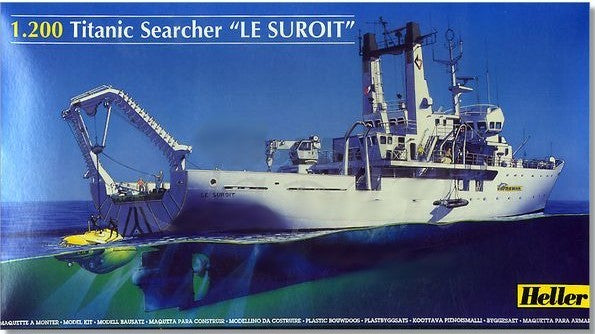 1/200 Le Suroit Titanic Salvage and Research Plastic Model Kit (HLR80615)