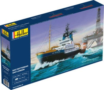 1/200 Smitt Rotterdam Commerical Ship Plastic Model Kit (HLR80620)