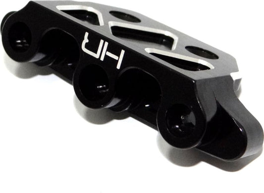 Aluminum Rear Hinge Pin Brace and Skid Plate: Traxxas Stampede 4x4, Rustler 4x4 (HRALCF09A01)