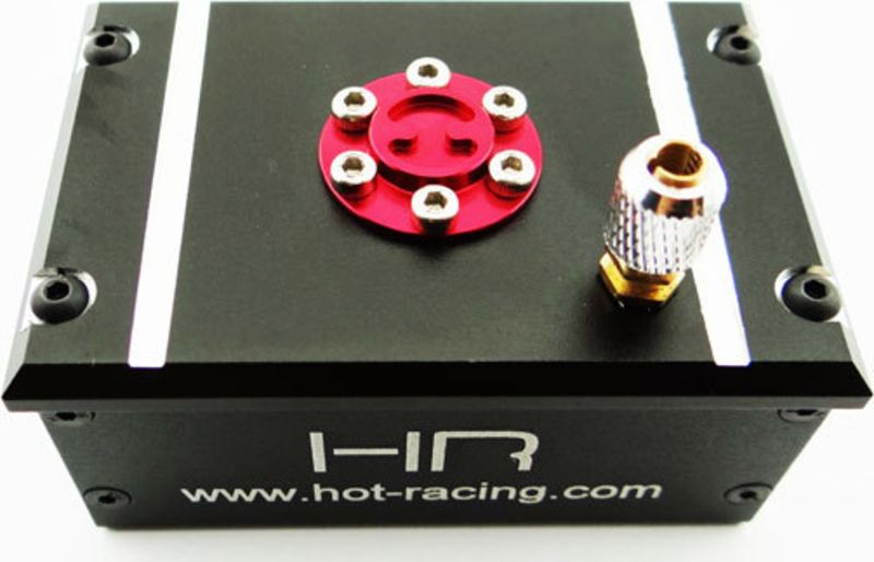 Aluminum Replica Fuel Cell Receiver Box: Axial SCX10 (HRASCX525R01)