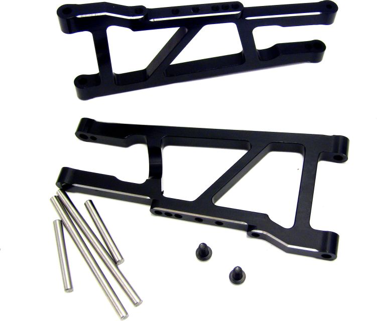Aluminum Lower Suspension Arms: Rustler, Slash, Stampede 4x4 (HRASLF5501)