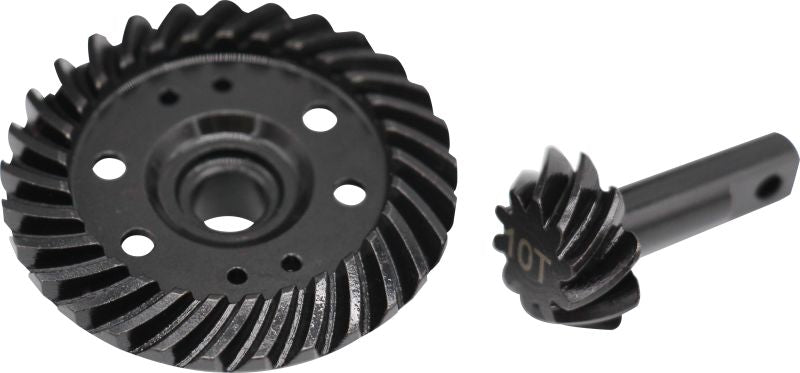 Steel Helical Spiral Differential Ring (29T) /Pinion (10T) Gear Set (HRASRVO1029T)