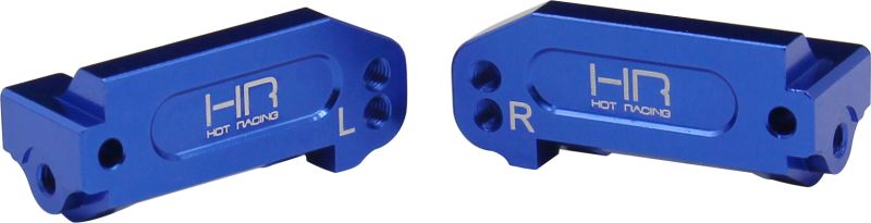 Blue Aluminum Multi-Mount Caster Blocks (HRATE1906)