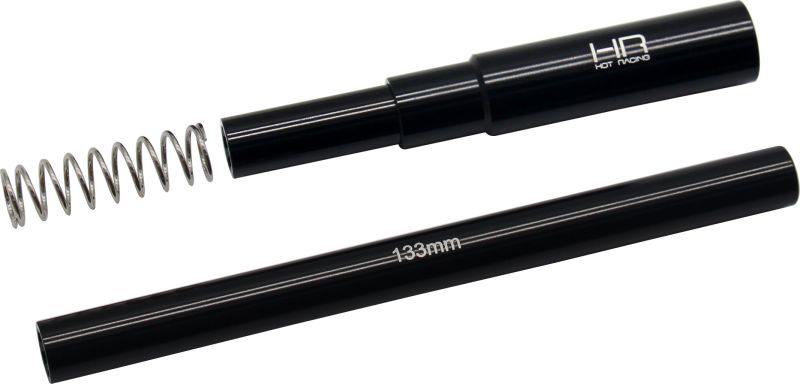 Aluminum Reinforced Slider Driveshaft: Arrma Medium Wheelbase Chassis (HRATFF125HM01)
