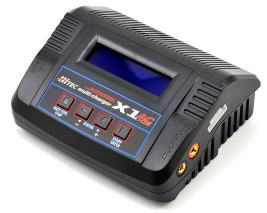 X1+ AC Plus Single Port AC/DC Multi-Charger, 6S LiPo, 6A, 50W (HRC44165)