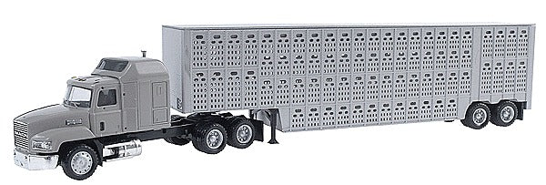 HO Mack CH 613, Assembled with 48' Livestock Trailer (HRP6349)