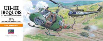 1/72 UH-1H Iroquois Plastic Model Kit (HSG00141)