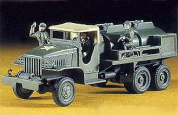 1/72 GMC CCKW-353 Gasoline Tank Truck Plastic Model Kit (HSG31121)