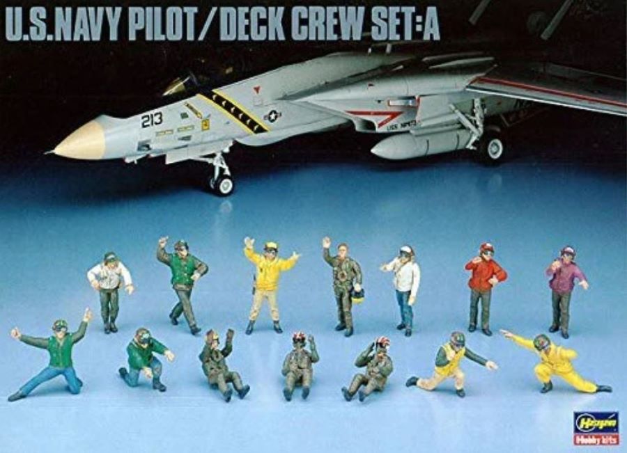 1/48 Carrier Crew A Plastic Model Kit (HSG36006)