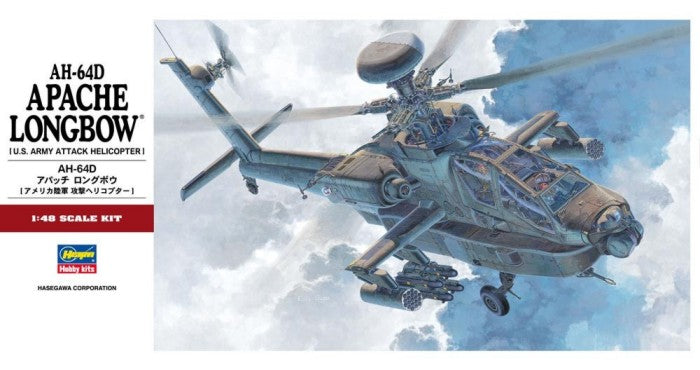 1/48 AH-64D Apache Longbow Plastic Model Kit (HSG7223)