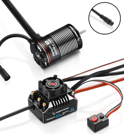 XERUN AXE 540L R2 System for Rock Crawler (Combo) - AXE 540L-1400kV-R2 FOC System (HWI38020311)
