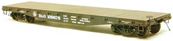 HO 42' Fish Belly Side Sill Flat Cars, Baltimore & Ohio (B&O) (IMR32307)