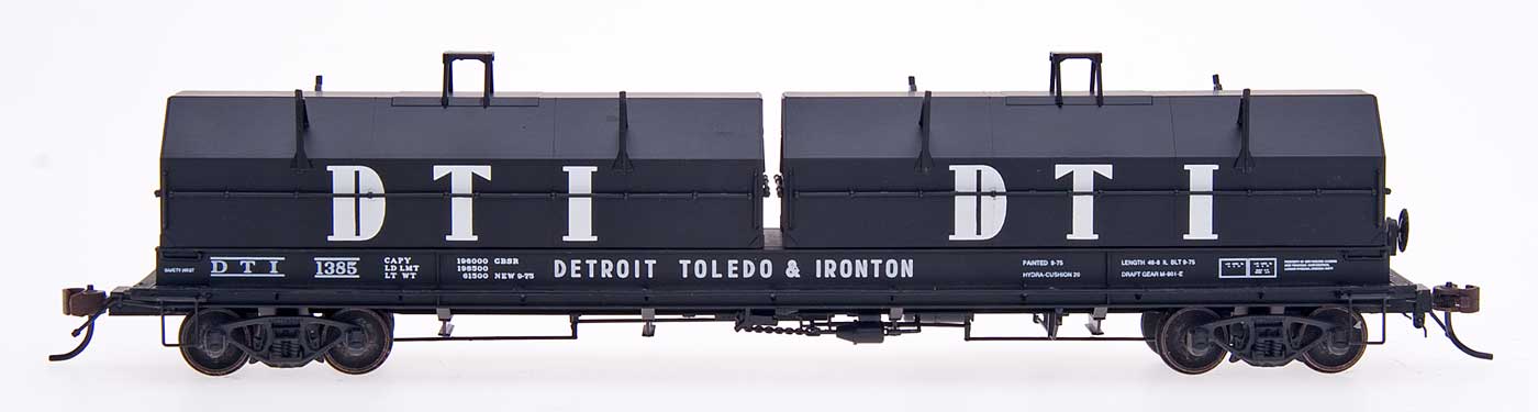 HO DT&I Assembled Coil Car, Detroit Toledo and Ironton #1385 (IMR32506)