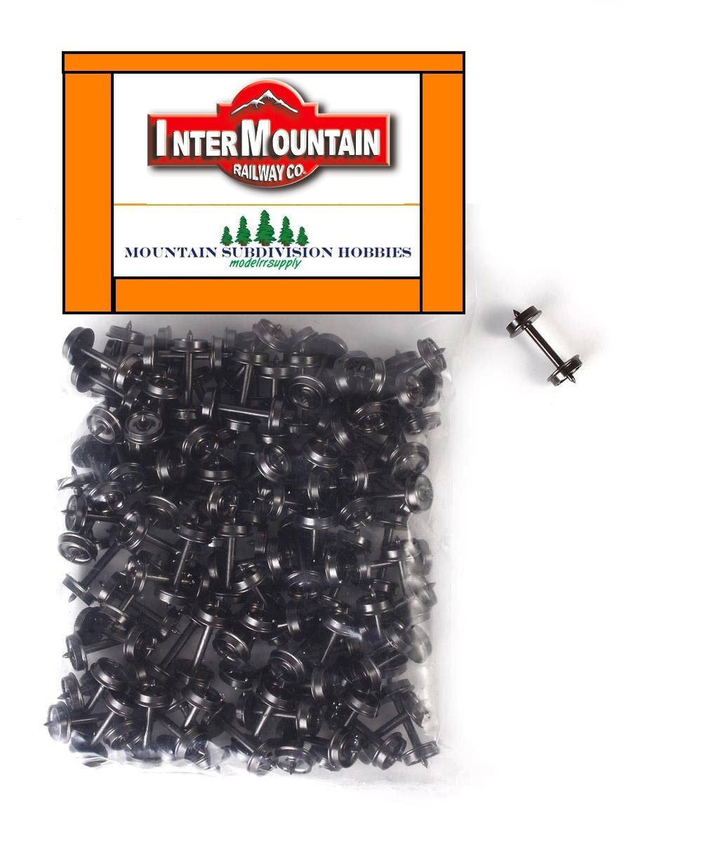 HO Nickel Silver Plated Brass Insulated Wheelsets, 36" (100) (IMRW40056)