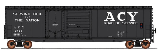 HO 50' PS-1 Double Door Box Car, Akron, Canton & Youngstown (ACY) #2220 (IMR4563201)