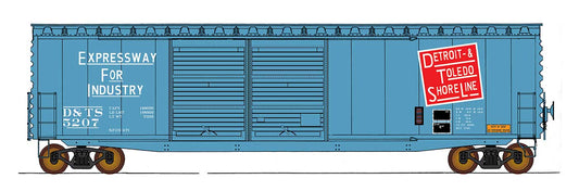 HO 50' PS-1 Double Door Box Car, Detroit & Toledo Shore Line (D&TS) #5208 (IMR4563402)
