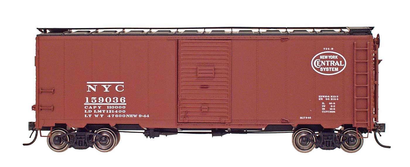 HO 10'6" Modified AAR Boxcar, New York Central (NYC) #159924 (IMR4580530)