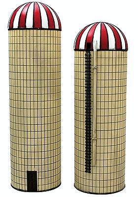 N Perma-Scene Silo Set (1) Large and (1) Medium Structure (IMX6318)