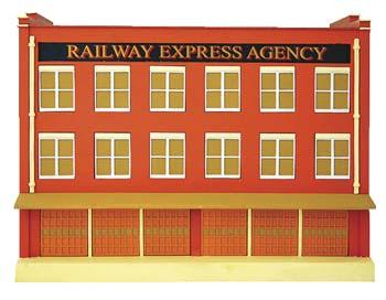 N Perma-Scene Railway Express Agency Truck Terminal (IMX6342)