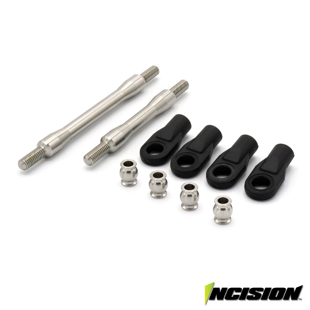 SCX10III Stainless Steel Front Upper Link and Panhard: VS4-10 Chassis (IRC00203)