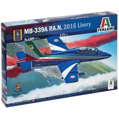 1/72 MB 339 P.A.N. (2016 Livery) Plastic Model Kit (ITA1380S)