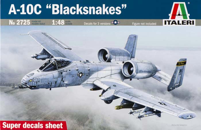 1/48 A-10C Blacksnakes Plastic Model Kit (ITA2725)