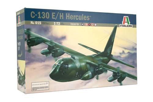 1/72 C-130 Hercules E/H Plastic Model Kit (ITA0015)