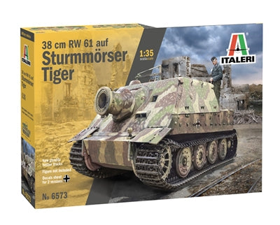 1/35 38cm RW 61 aus Sturmmorser Tiger Plastic Model Kit (ITA6573)