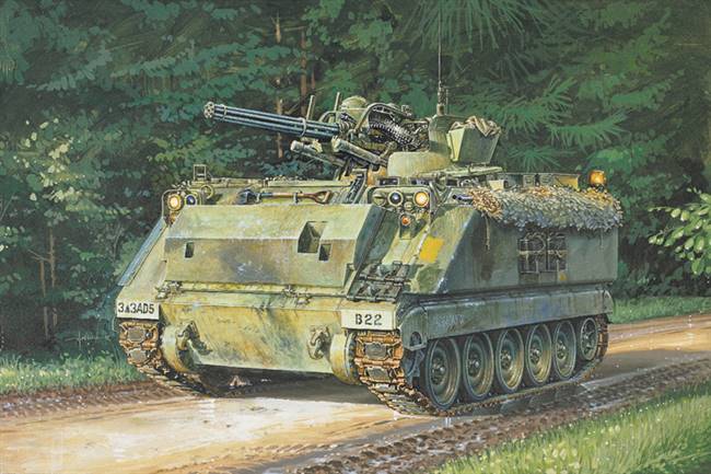 1/72 M 163 Vulcan Plastic Model Kit (ITA7066)