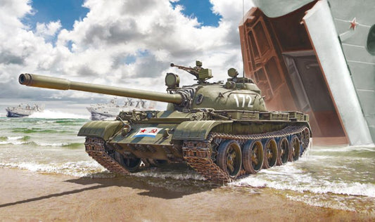 1/72 T55A Medium Tank Plastic Model Kit (ITA7081)