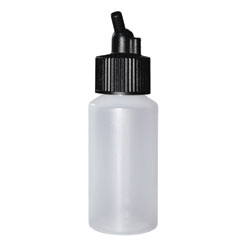 Big Mouth Airbrush Bottle with 24mm Adaptor Cap 2oz (IWAA4702)