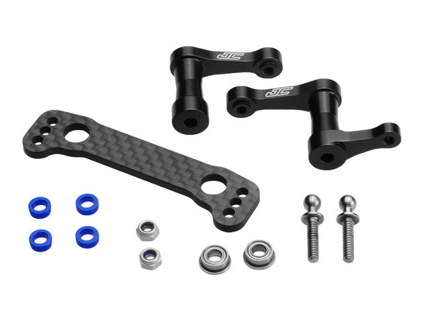 Aluminum Steering Bellcrank Assembly for B44.2, Black (JCO22352)